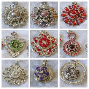 🎀 $6 - Snap Jewelry Charms, Pendants & Necklaces for Interchangeable Charms